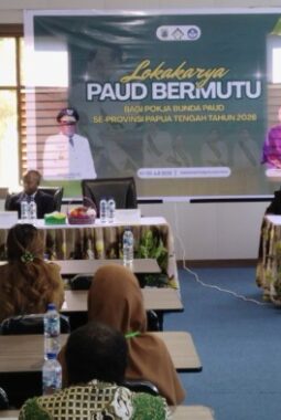 Pokja Bunda PAUD se-Papua Tengah Perkuat Kolaborasi Wujudkan Layanan PAUD Berkualitas dan Inklusif