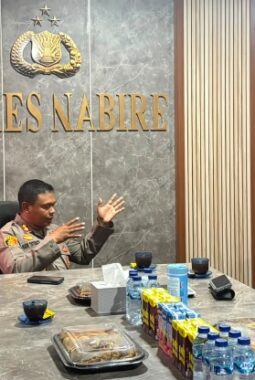 Kapolres Nabire Sambut Kunjungan Kajari, Sinergitas Penegakan Hukum Diperkuat