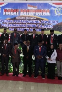 Bahas APBD 2025, GERINDRA Nabire Dorong Penguatan Ekonomi OAP dan Pemerataan Infrastruktur 2027