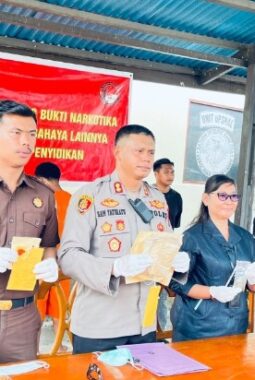 Satresnarkoba Polres Nabire Ungkap Dugaan Peredaran Ganja, Dua Pemuda Ditangkap